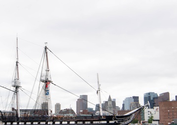 USS Constitution Goes Underway