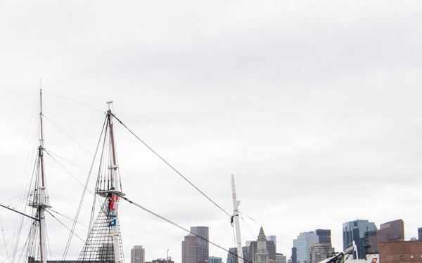 USS Constitution Goes Underway