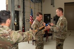 227th ASOS Casing of the Colors Ceremony