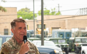 227th ASOS Casing of the Colors Ceremony