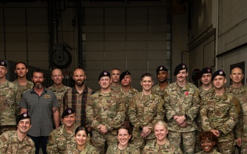 227th ASOS Casing of the Colors Ceremony