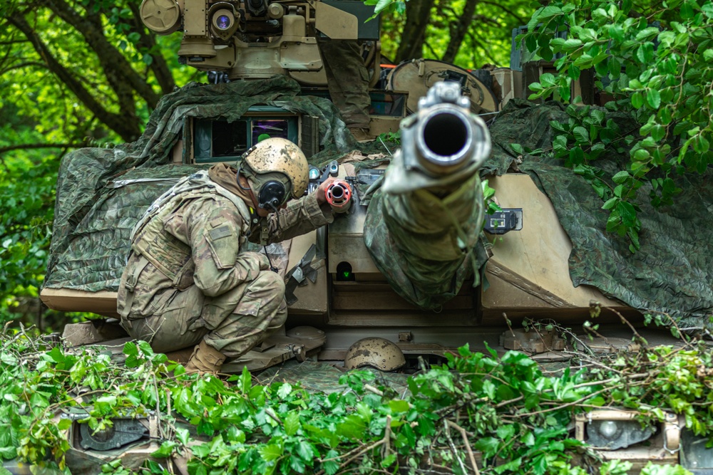 1-67 Armor Conducts Attack-by-Fire Training During Combined Resolve 25-2