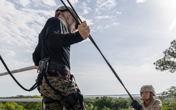Mike Company Rappel Tower