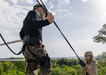 Mike Company Rappel Tower