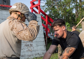 Mike Company Rappel Tower