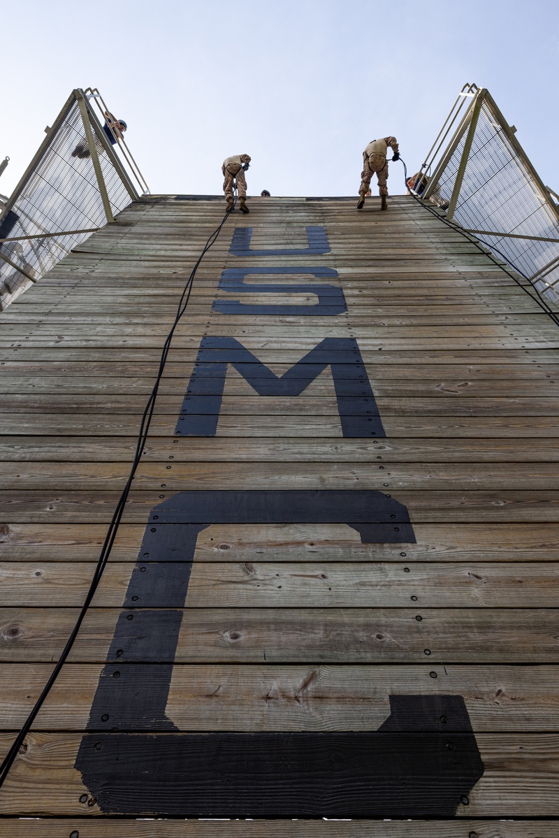 Mike Company Rappel Tower
