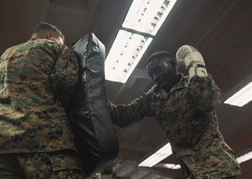 Marines step into the ring with Muay Thai during MAIC 73-25