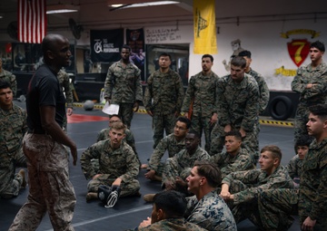 Marines step into the ring with Muay Thai during MAIC 73-25