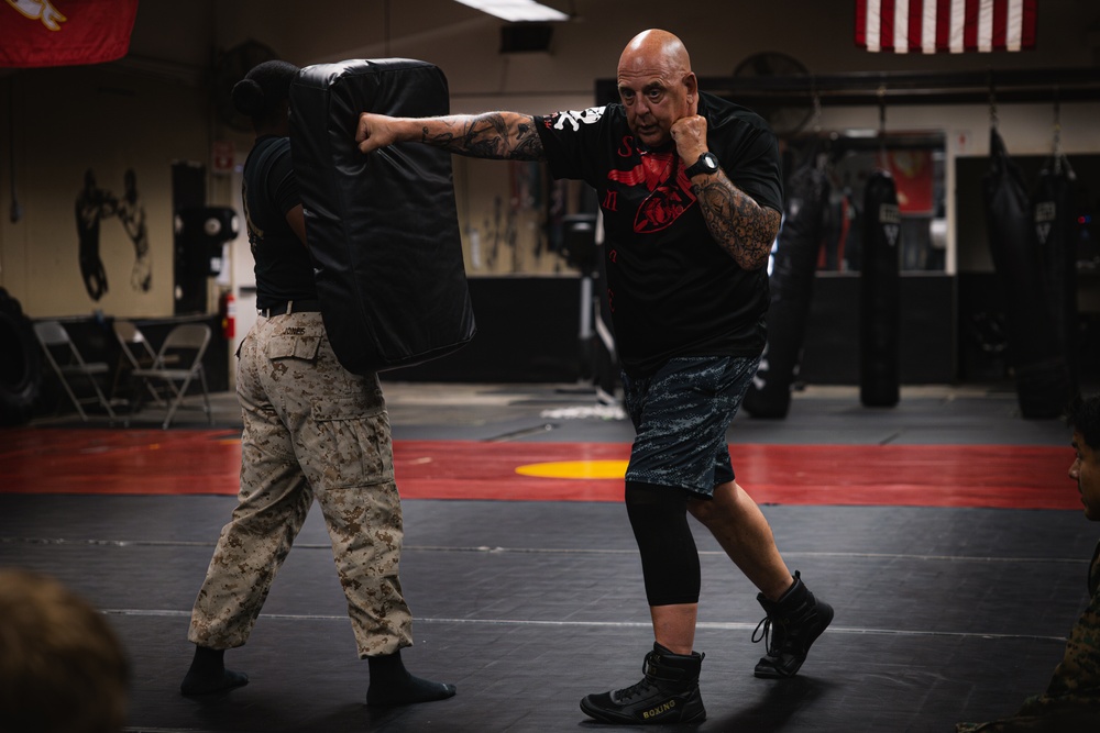 Marines step into the ring with Muay Thai during MAIC 73-25