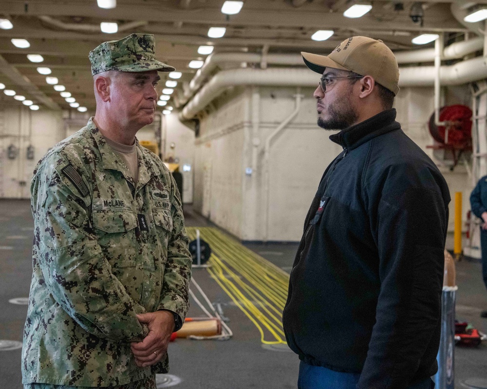 SWOBOSS Visits USS Ashland, USS Anchorage