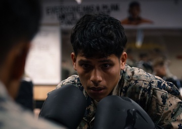 Marines step into the ring with Muay Thai during MAIC 73-25