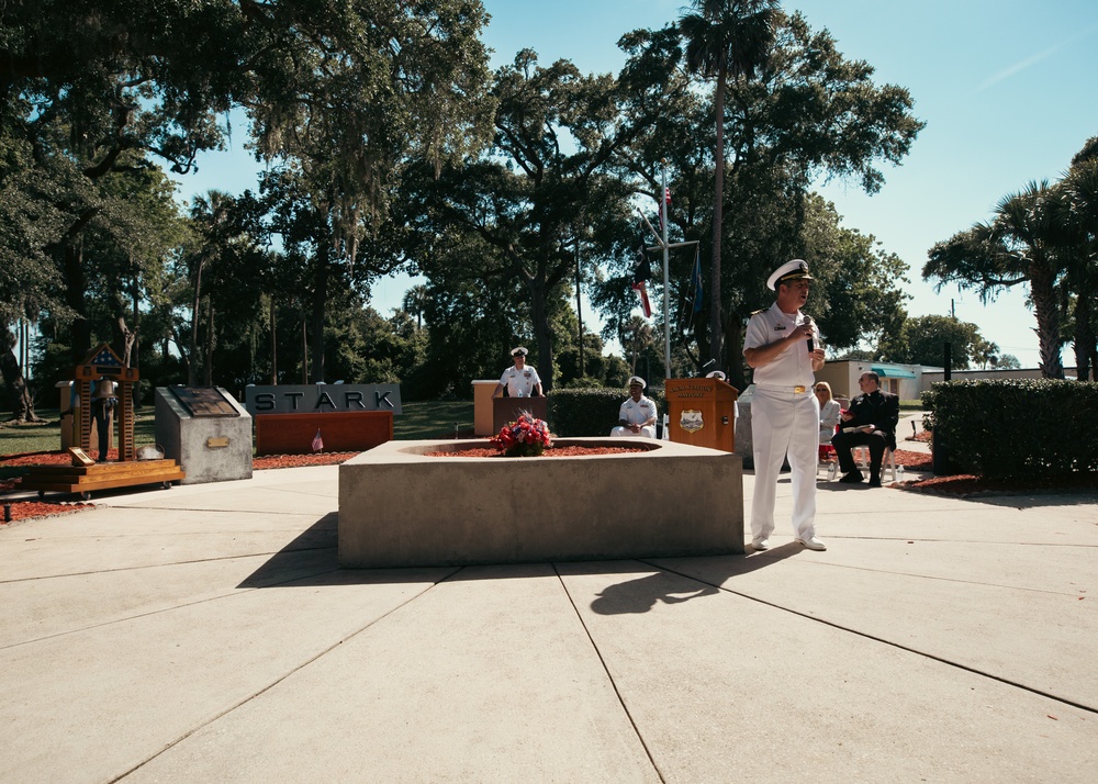 Naval Station Mayport Holds 38th Annual USS Stark Memorial