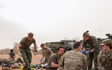 Netherlands, Senegal, US conduct mass casualty training at African Lion 2025