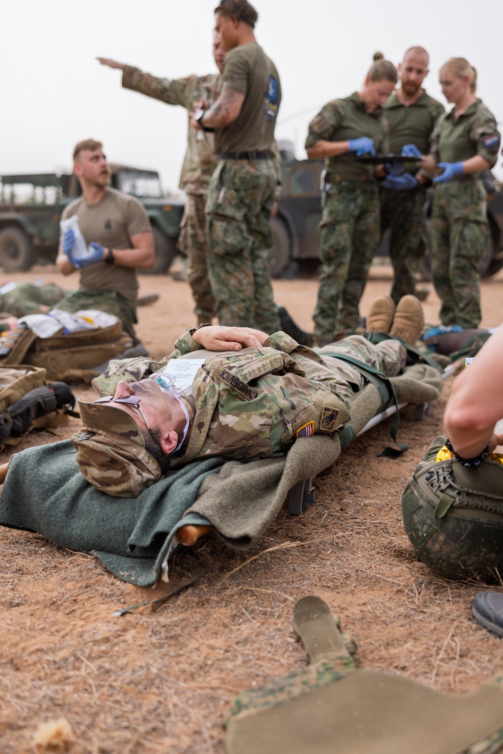 Netherlands, Senegal, US conduct mass casualty training at African Lion 2025