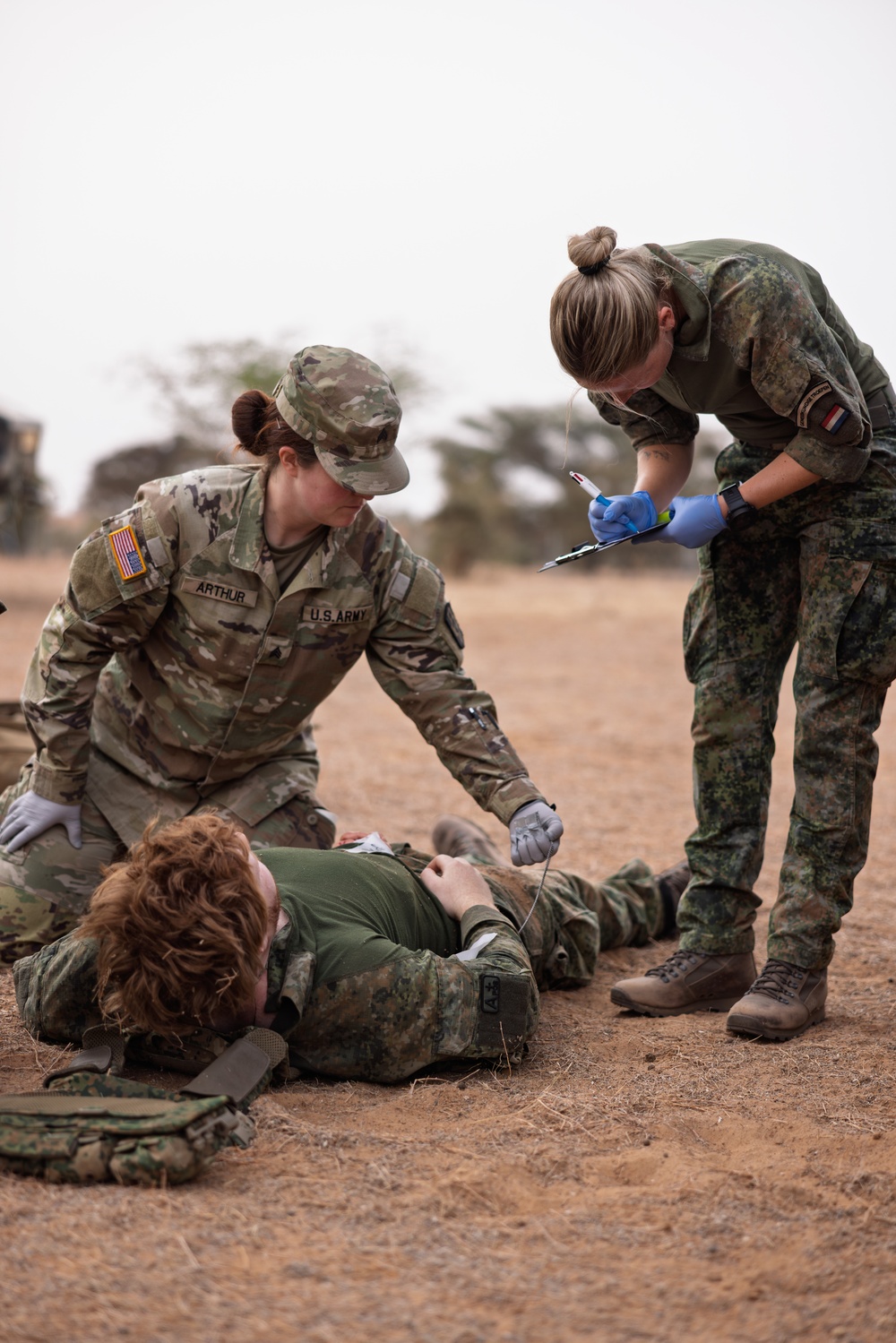 Netherlands, Senegal, US conduct mass casualty training at African Lion 2025