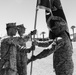 3/7 conducts a change of command ceremony