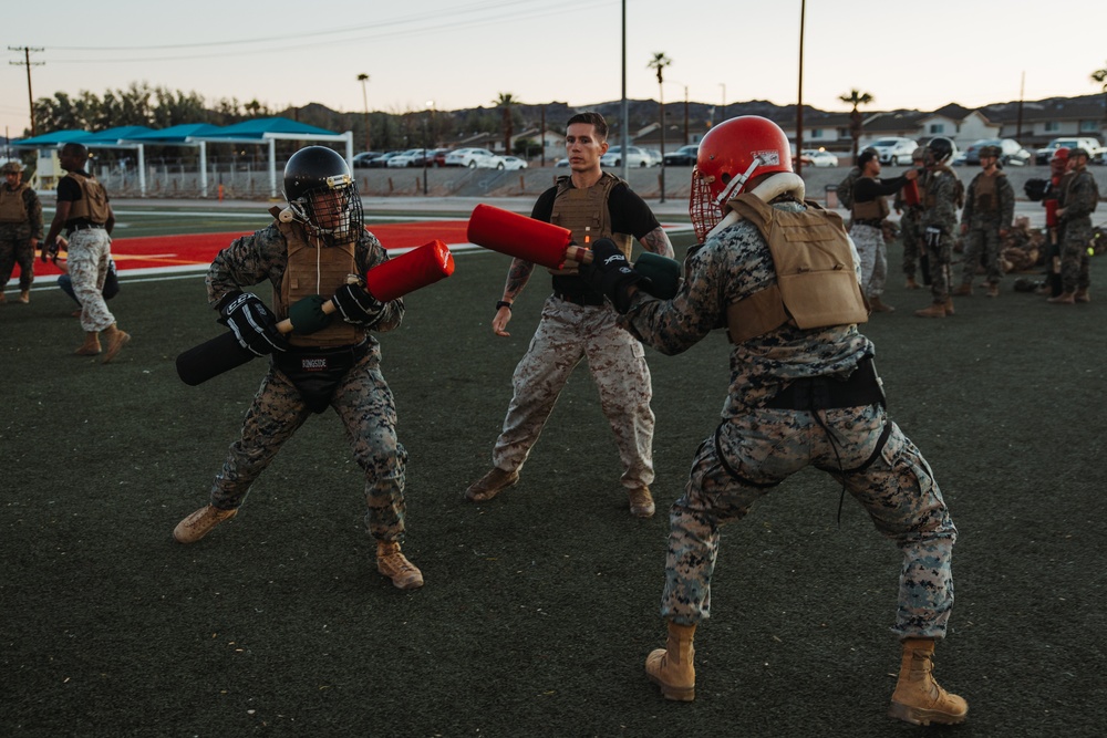MCAGCC Marines conduct a culminating event for MAIC 73-25