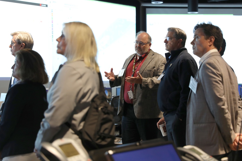 Coronado Mayor Visits San Diego Emergency Control Center