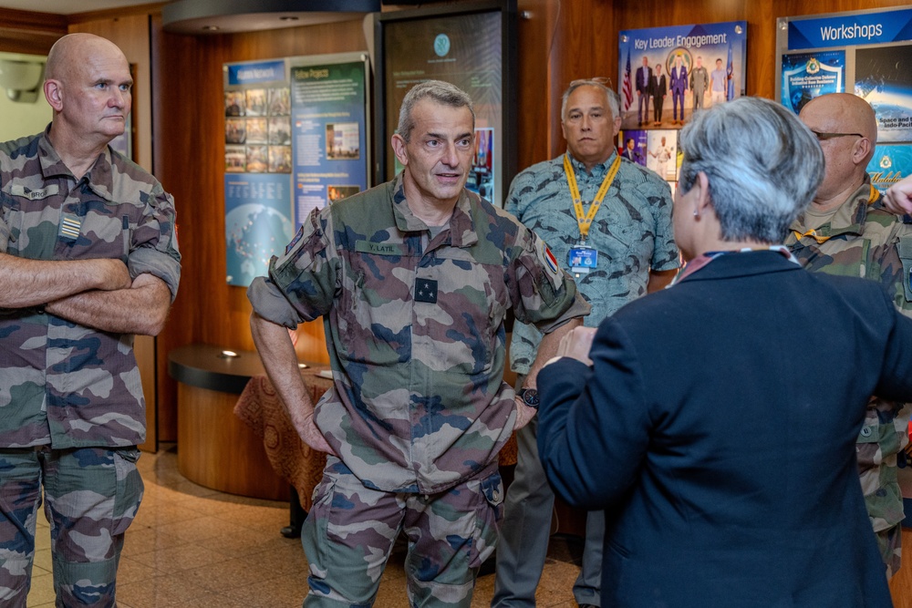 Major General Yann Latil Visits DKI APCSS