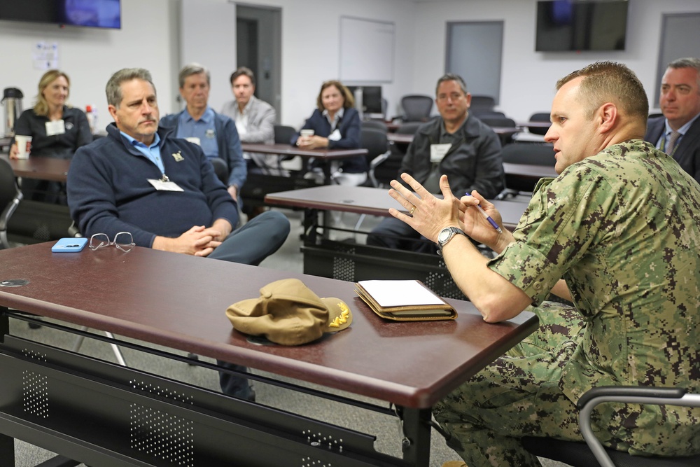 Coronado Mayor Visits San Diego Emergency Control Center