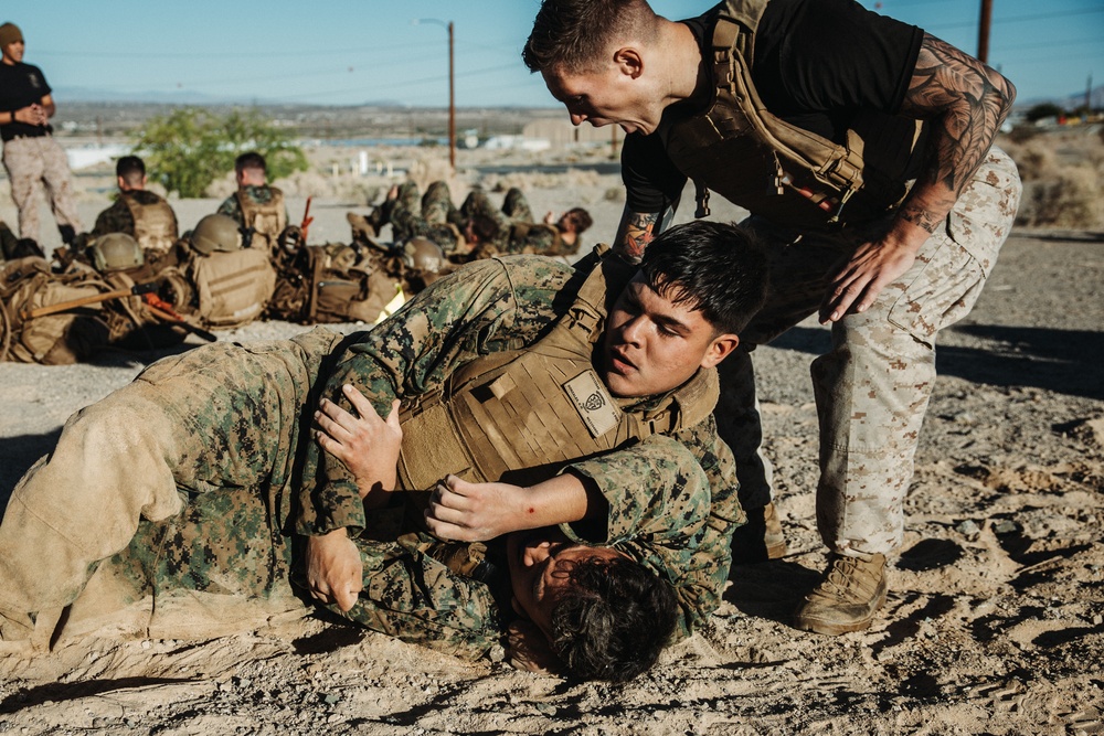 MCAGCC Marines conduct a culminating event for MAIC 73-25