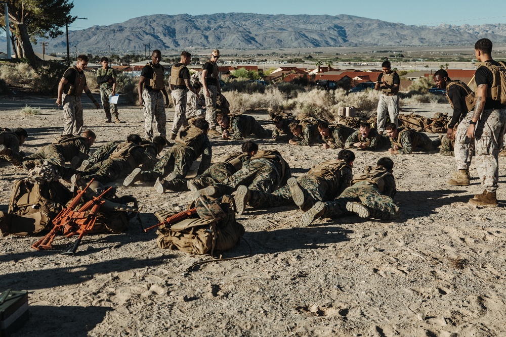MCAGCC Marines conduct a culminating event for MAIC 73-25