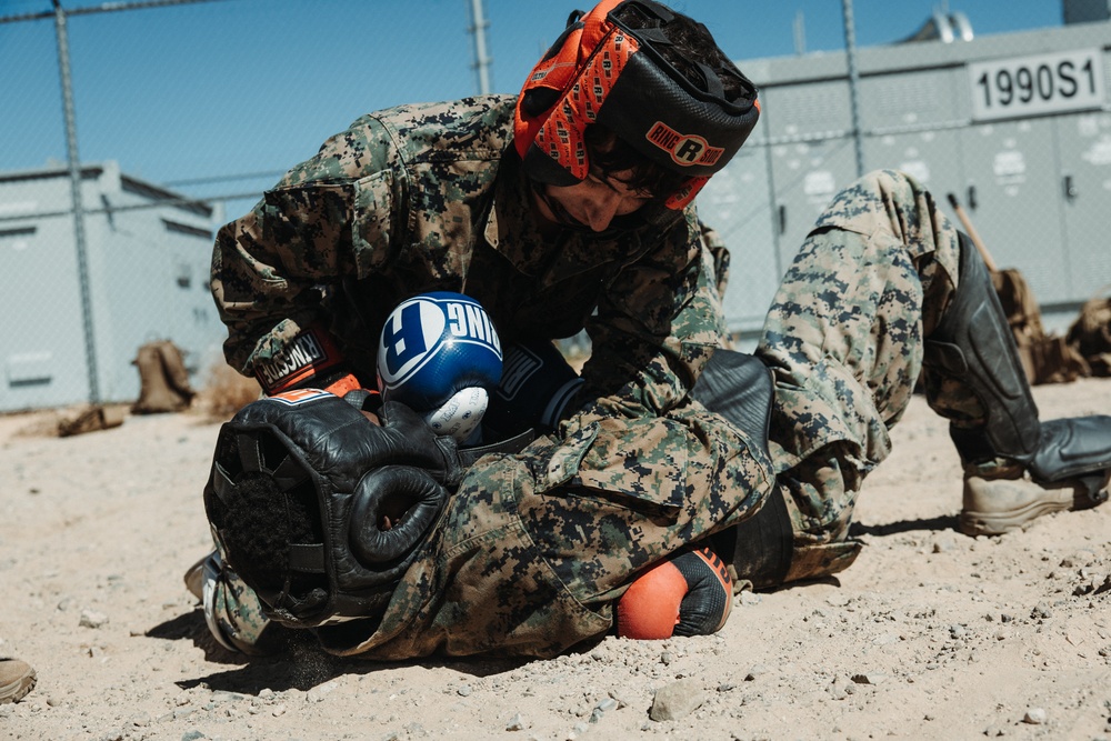 MCAGCC Marines conduct a culminating event for MAIC 73-25