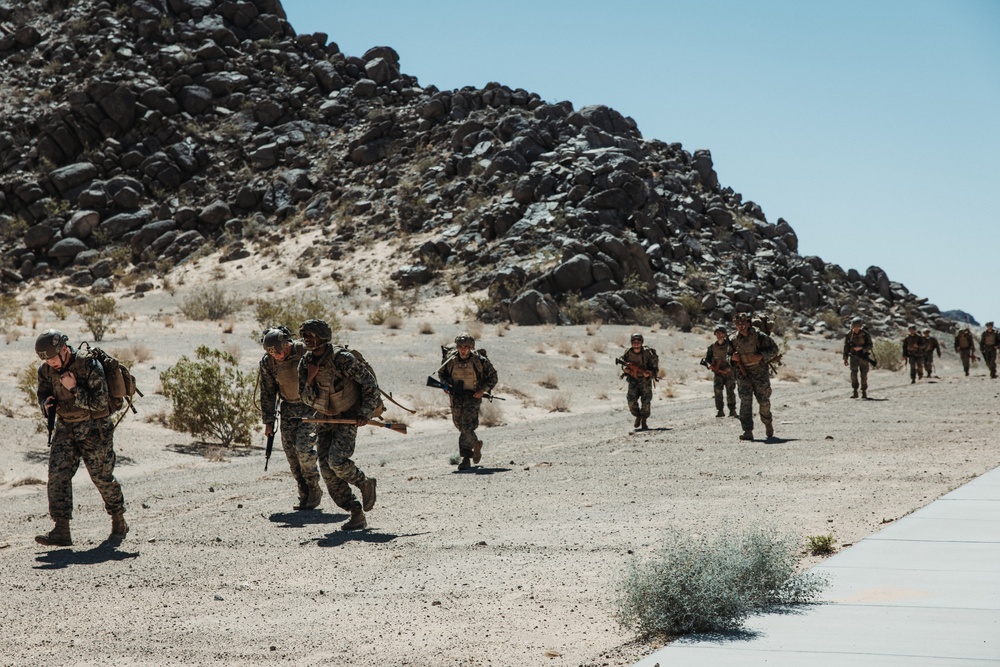 MCAGCC Marines conduct a culminating event for MAIC 73-25