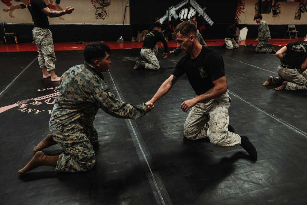 MCAGCC Marines conduct a culminating event for MAIC 73-25
