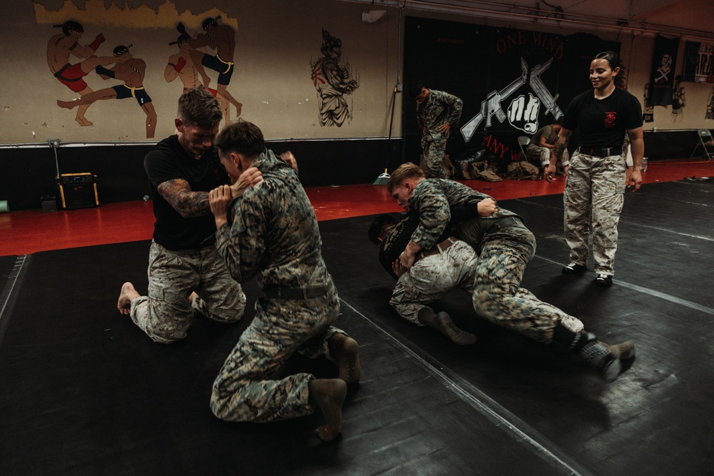 MCAGCC Marines conduct a culminating event for MAIC 73-25
