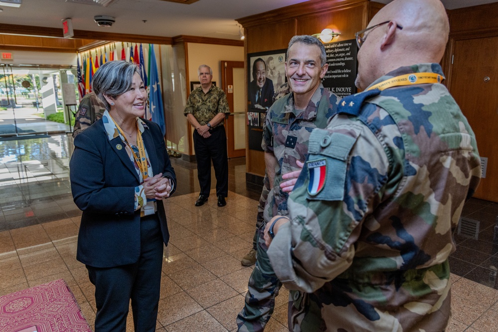 Major General Yann Latil Visits DKI APCSS
