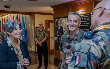 Major General Yann Latil Visits DKI APCSS