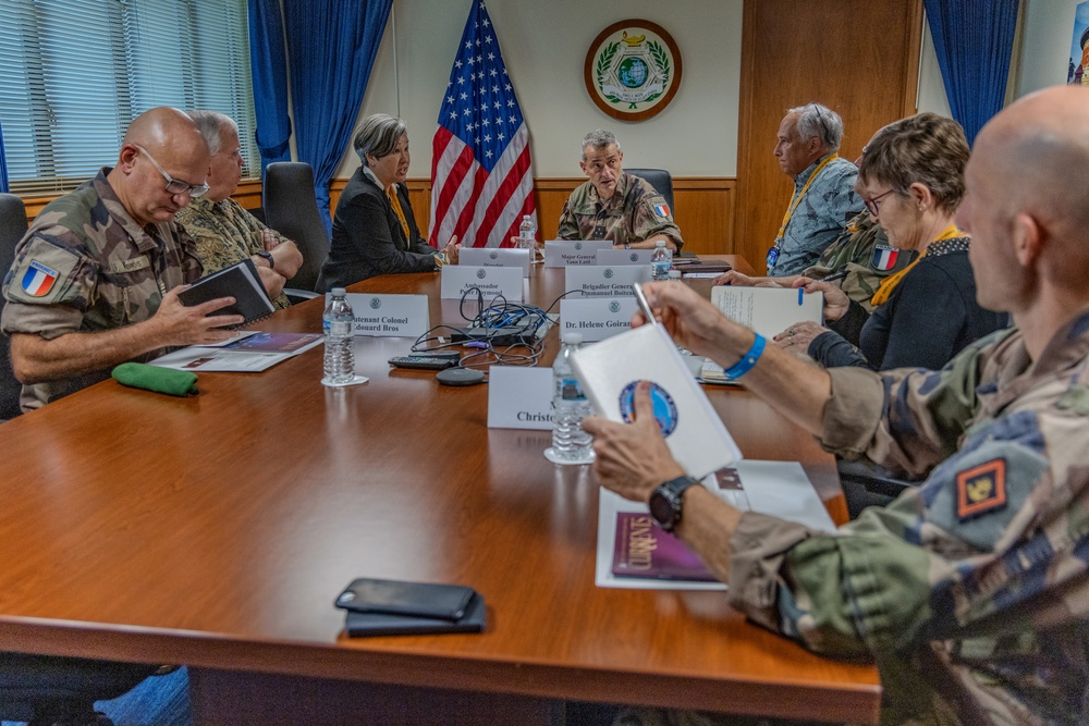 Major General Yann Latil Visits DKI APCSS