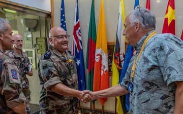 Major General Yann Latil Visits DKI APCSS