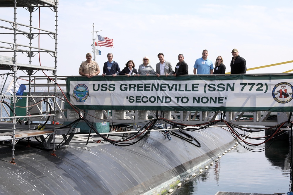 Coronado Mayor Visits USS Greeneville