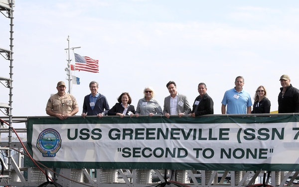 Coronado Mayor Visits USS Greeneville
