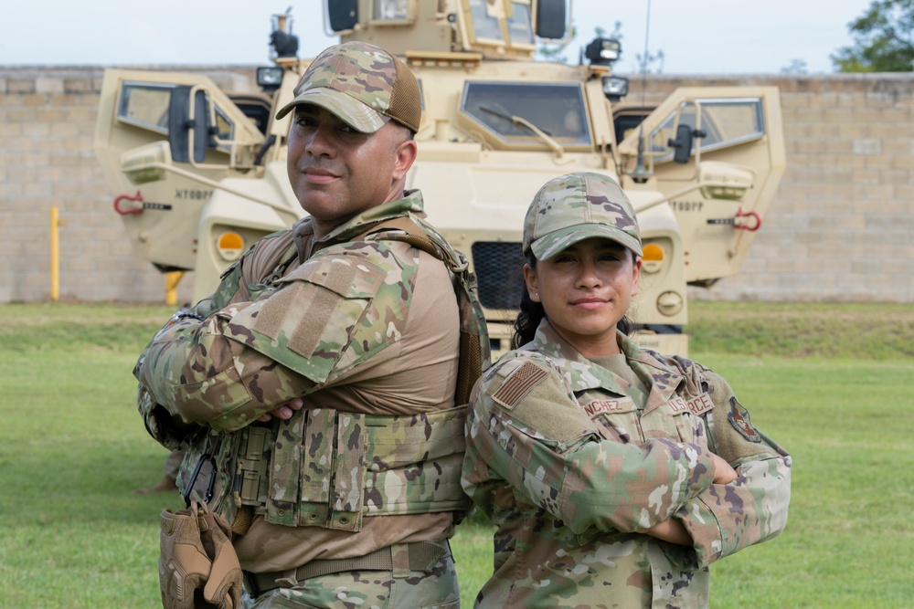 ANG Father &amp; daughter serve together during deployment training