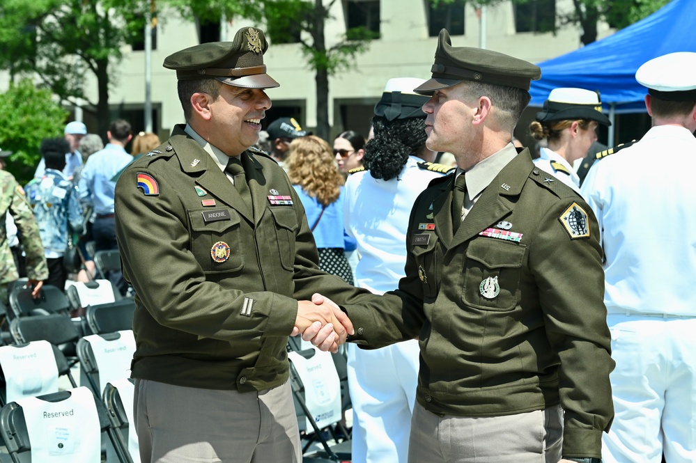 First Day of Issue Dedication Ceremony honors 250th anniversaries of the U.S. Army, U.S. Navy, and U.S. Marine Corps