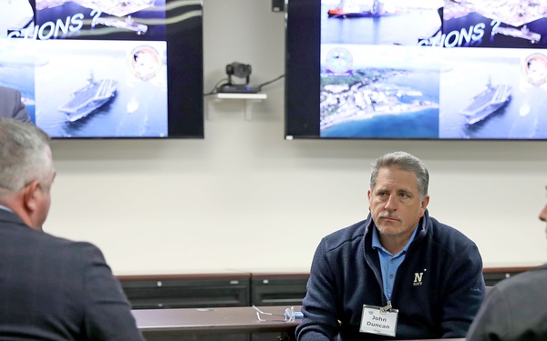 Coronado Mayor Visits San Diego Emergency Control Center