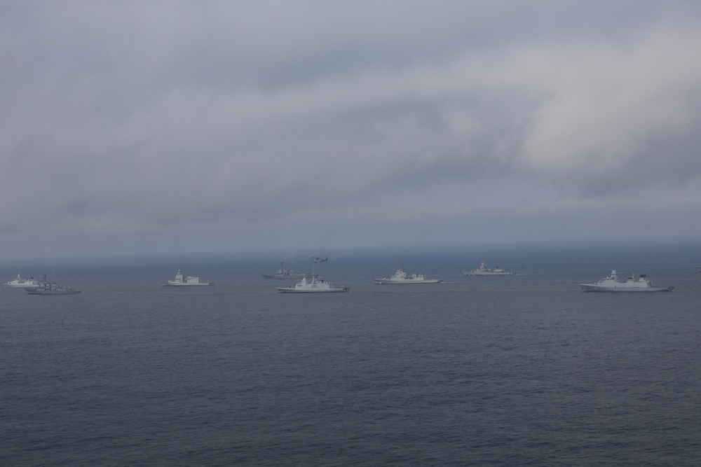USS Bulkeley (DDG 84) participates in exercise At-Sea Demonstration (ASD) / Formidable Shield (FS) 2025.
