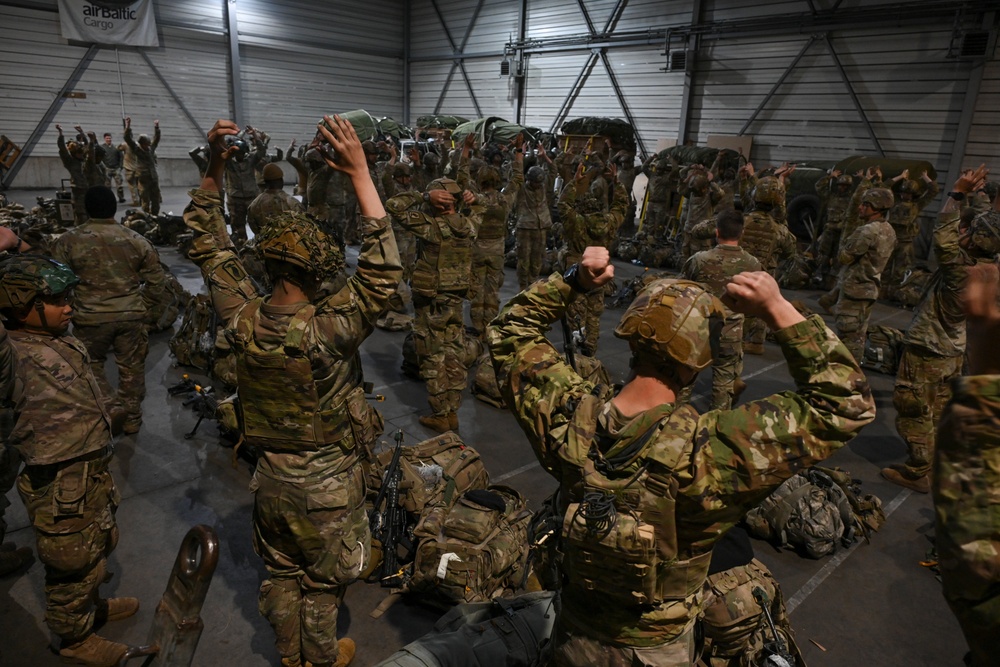 Swift Response 25: Sky Soldiers prepare for Airborne Operation