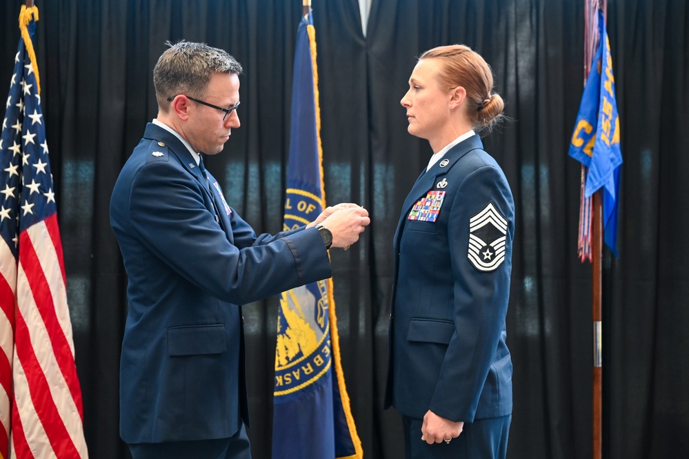 Chief Master Sgt. Sarah Bredthauer retirement