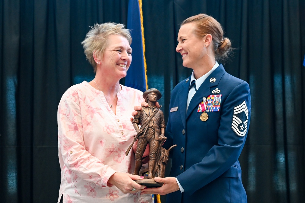 Chief Master Sgt. Sarah Bredthauer retirement
