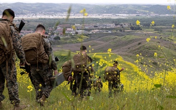 U.S. Marines with Martial Arts Instructor Course 79-25 participate in resupply run