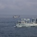 The Royal Canadian Navy AORH Resolve-class interim tanker CSS Asterix participates in exercise At-Sea Demonstration (ASD) / Formidable Shield (FS) 2025.