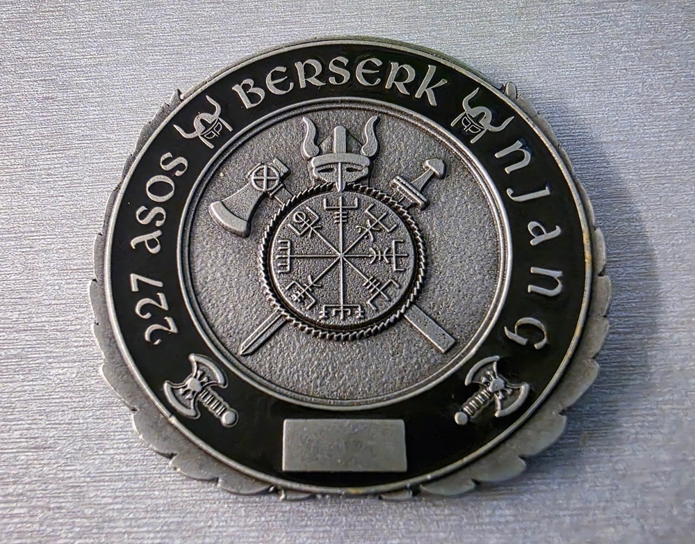 U.S. Air Force TACP challenge coin from the 227th Air Support Operations Squadron