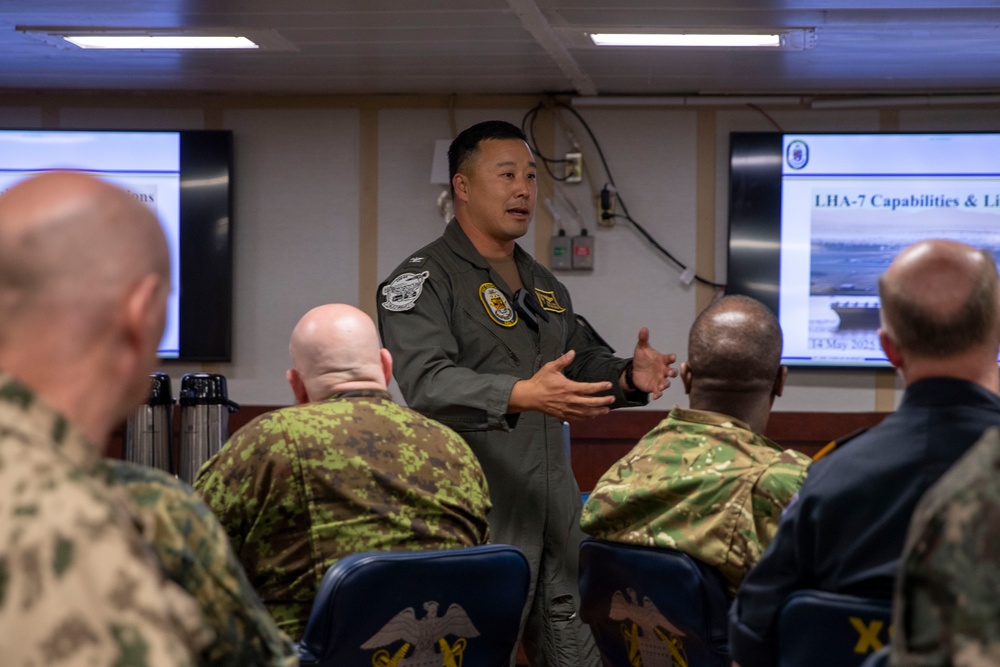 Defense Intelligence Agency U.S. Delegation and Senior Foreign Defense Attaches Tours Tripoli