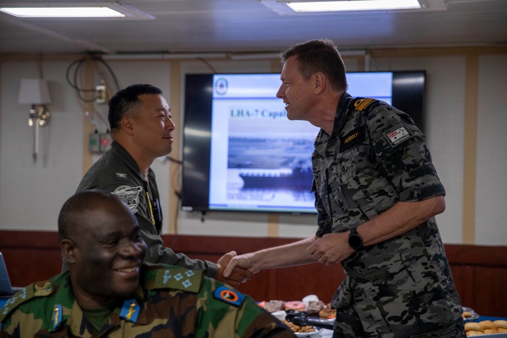 Defense Intelligence Agency U.S. Delegation and Senior Foreign Defense Attaches Tours Tripoli
