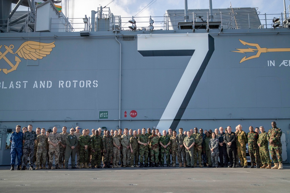 Defense Intelligence Agency U.S. Delegation and Senior Foreign Defense Attaches Tours Tripoli