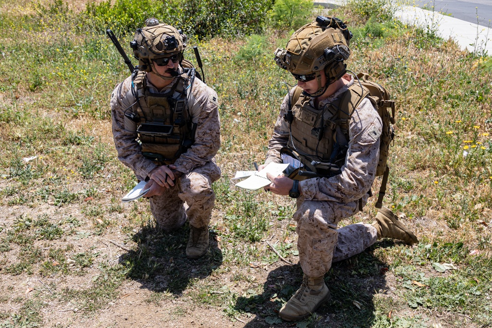 1st ANGLICO Marines Train With UAE President’s Guard